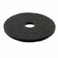 Pinpoint 18 in. Standard Diameter Stripping Floor Pads - Black - 18in. PI2960744